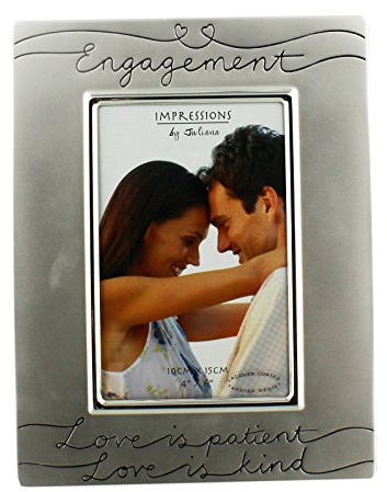 Engagement Silver Picture/Photo Frame