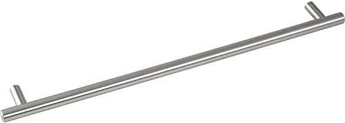Grimme Basic Schrankgriff Enija Möbelgriff (Barell) ø 12 mm, Breite 500 mm Stangengriff Edelstahl gebürstet