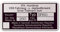 Typenschild SR50 (Aluminium)***