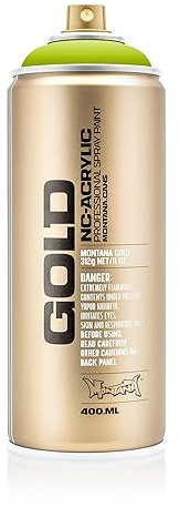 Montana Cans 285059 Spray Gold GLD400 6030, 400 ml, Lime