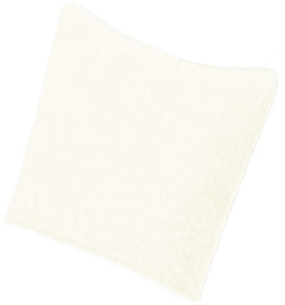 Janine Mako Soft Seersucker Kissenbezug in 19 Uni Farben 40x40 in creme