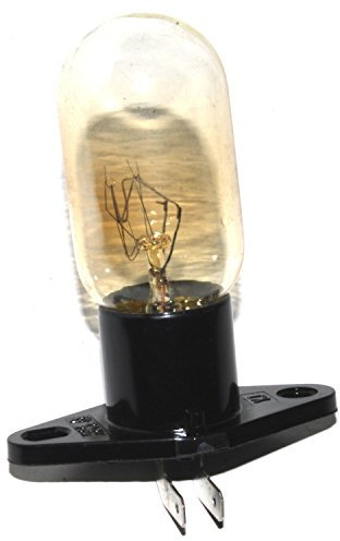 LAZER ELECTRICS - Lampadina per forno a microonde, per LG 6912W3B002D (20 W, tipo T170, angolo retto, 2 pin)
