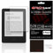 TECHGEAR [3 Stück Matte Displayschutzfolien für Amazon Kindle 6,0 - Matte Blendschutz Schutzfolie für Amazon Kindle Touch 2014 & Kindle Touch 2011 - mit Reinigungstuch + Applikationskarte