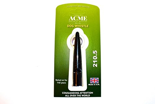 ACME 210.5 Dog Training Whistle - by Dog & Field 4 Colour Options (Black)