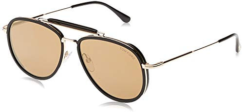 Tom Ford Unisex-Erwachsene Sonnenbrillen Tripp FT0666, 01G, 58