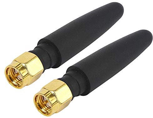 YILAINDUO GSM 868MHz Antenne SMA Gummi Antennenmodul 3dbi Antennengewinn Rundstrahlantenne Mini Antennenpackung à 2 Stück