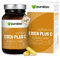 Pflanzliches Eisen aus Curryblatt mit 40 mg natürlichem Vitamin C aus Acerola | im Glas |Eisen mit 100% NRV | Nur 1 Kapsel täglich | vegan, laborgeprüft und in Deutschland hergestellt