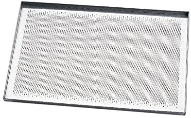 Siccardi Teglia Professionale in Alluminio microforata Cm 60 x 40 h 2