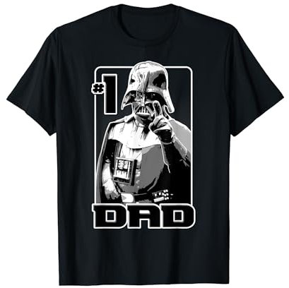 Star Wars Classic Festa del Papà Darth Vader #1 Dad Retro Maglietta