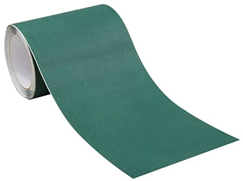 vidaXL Kunstrasen Klebeband Selbstklebend Kunstrasenband Nahtband Kunstrasen Verlegeband Rasenteppich Kleber 0,15x20m Grün Polypropylen