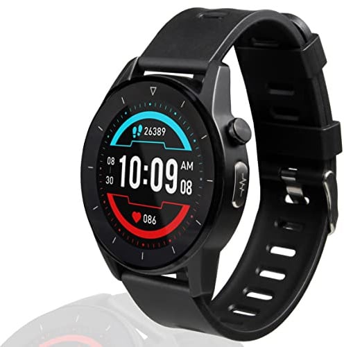 XORO SMW 20 – Smart Watch svart, XORO Fit-app, fitnessklocka med mångsidiga mätalternativ