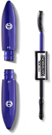 L'Oréal Paris Xtension XXL Mascara für ein Wimpernverlängerungsergebnis, 2-Stufen-Maske für lange und dicke Wimpern wie im Schönheitssalon, PRO XXL Xtension, schwarz, 1 Stück