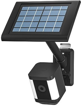 HOLACA 2-in-1 Universal Wall-Mounted Brackets for Stick Up Cam/Pro/Spotlight Cam Plus/Pro, Eufy, Arlo, Blink Security Camera Compatible with Any Camera with a 1/4 Screw Hole (Black)