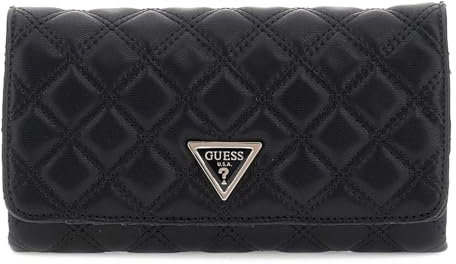 GUESS Giully Mini Xbody Flap Organizer Black