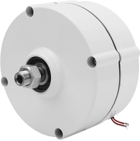 Akozon Permanentmagnetgenerator Elektrischer 3-Phasen-Wechselstromgenerator Avan 400 W Industriebedarf (ohne Gleichrichter 12V)