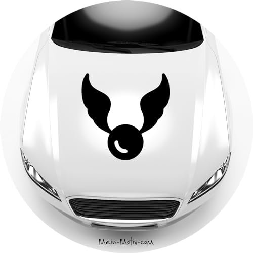 mein-motiv.com Autoaufkleber Harry P. Goldener Schnatz Größe S - ca. 23cm x 23cm