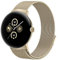 TOPsic Cinturino Metallo per Google Pixel Watch - Bracciale in Acciaio Inossidabile con Magnete per Pixel Watch 2/LTE/WiFi