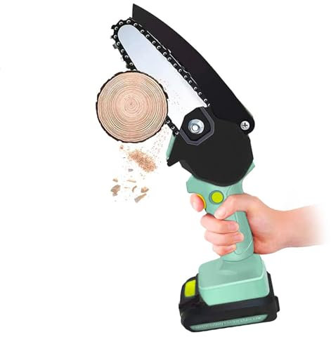 Avilia Motosega Tagliarami Ricaricabile con Batteria 12V 1500mAh - Leggera e Maneggevole per Giardinaggio Domestico