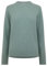 Jack Wills Womens Tinsbury Merino Wool Blend Cable Knit Sweater Iceberg Green L
