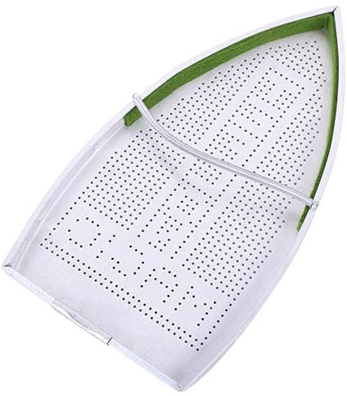 QINCAWIN Iron Cover Non Stick Iron Shoe Aluminum Ironing Cover Teflon Iron Plate Cover Iron Sole Shield Fits Most Irons, For Family Fabrics, Silk, Cloth, Garment
