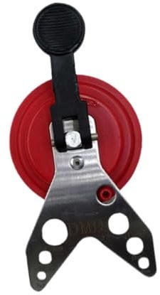 Milageto Tile Glass Openings Locator Tile Glass Hole Saws Core Bit Guide Replace with Suction Base 14mm to 50mm Adjustable Accessory, No Accessory