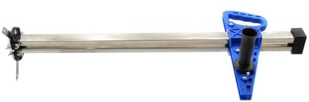 BSD Coupeuse de Plaques de Plâtre Professionnelle - Découpe Précise jusqu'à 600mm - Double Face avec Lames Trapézoïdales et Guides en Acier