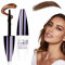 Augenbrauenfarbe, 2025 Neu Waterproof Eyebrow Gel, Wasserfestes Augenbrauen Tattoo Augenbrauentattoo Peel Off Tattoo Brow Gel Tint Langanhaltende für Volle Definierte Brauen (01#)