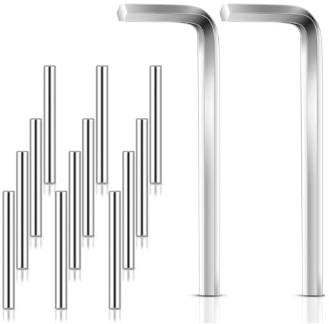 Steowsey Door Closing Hinge Pin Spring Loaded Spring Hinge Tension Pin Replacement Kit,Metal Pin Nail for Self Closing Door Hinge
