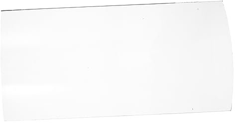 BAZEITFLOW Teja De Vidrio para Cubierta De Patio Decoración De Jardín y Cobertura para Invernadero Placas De Luz Transparente para Techos De Granero y Espacios Abiertos