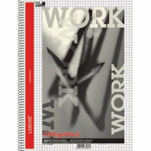 LANDRÉ 100050247 Notizheft Pocket Notes RED