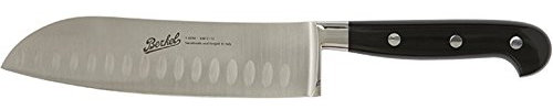 Berkel Van, coltello Santoku serie ADHOC, lunghezza lama: 18 cm, manico: nero opaco