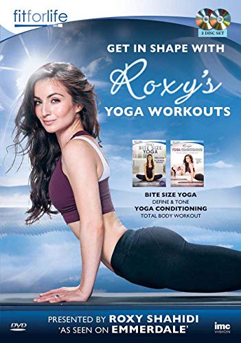 Roxys Yoga Workouts (Leyla from Emmerdale ITV1) Double DVD Box Set Bite Size Yoga Define & Tone (6x 15 minute Workouts) and Yoga Conditioning Total ... 3 x 45 minute workouts Upper , Lower & Core)