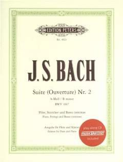 Musikverlag C.F. Peters Ltd. & Co. KG Suite H-MOLL FL ORCH - arrangiert für Querflöte - Klavier [Noten/Sheetmusic] Komponist: BACH Johann Sebastian