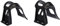 Massi M450 MTB Cale-Pieds Pointe Noir