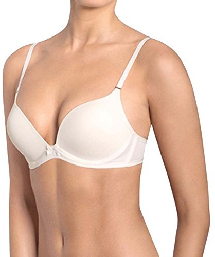 Sloggi Damen Push-Up BH Wow Comfort PU, Beige (Beige 1K), Gr. 55B (Herstellergröße: 70B)