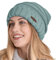 Brook + Bay Slouchy Beanie – Damen-Wintermützen, übergroße Beanie-Strickmützen für Damen und Herren – Beanie-Slouch-Mützen für kaltes Wetter, Pastellgrün