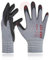 DEX FIT Gants de travail FN330, Adaptation 3D Confortable et Extensible, Agrippants, Revêtement en Mousse de Nitrile Durable, Smart Touch, Fins et Légers, Lavables, Gris 7 (S) 3 Paires