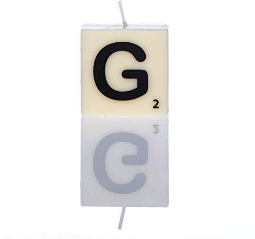 Boxer Gifts G Letter Candle