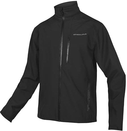Endura Hummvee Waterproof Fahrradjacken für Herren, Schwarz, L