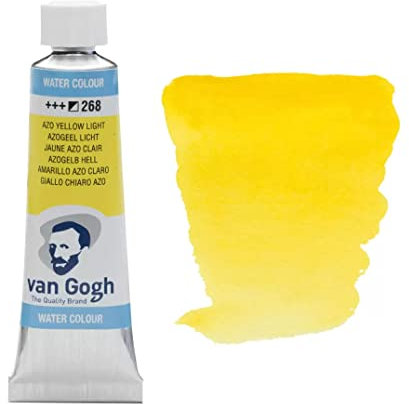 CREATIV DISCOUNT Aquarellfarbe 10ml, Azogelb Hell