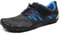SAGUARO Barfußschuhe Herren Barfussschuhe Damen Barfuss Schuhe Zehenschuhe Outdoor Fitnessschuhe rutschfest Traillaufschuhe Barefoot Shoes mit Zero-Drop Solhe Dark Blau, Gr.39 EU