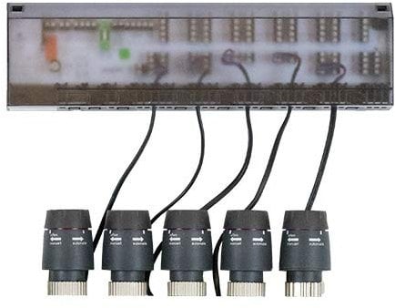 Logikklemmleiste 230 V 10-fach Heizen/Kühlen strawatherm 230V+Vorver.10 Hkr