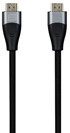 Konix Drakkar HDMI 2.1 Stecker A auf Stecker A 1,8 m - Kompatibel mit PS3, PS4, Xbox One, 4k Ultra HD und Apple TV - Schwarz