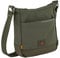 camel active City Herren Umhängetasche Crossbody Bag Mittelgroß Grün