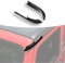 TDHLW Hardtop Rain Diverter ABS Regenwasserrinnenverlängerung Regenabweiser für Jeep Wrangler JK JKU 2007-2017, Außenzubehör,Schwarz