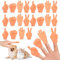 Jicyor 20 Stück Mini Hände, Kleine Hände Fingerpuppe Set, Tiny Hands, Mini Hände für Finger, Mini Fingerpuppen Gummi Lustige Minihände für Kinderspielzeug und Haustierpartys
