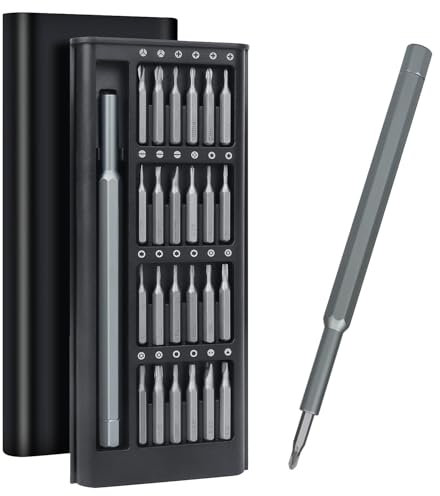 OWill Precision Screwdriver Set, 24 in 1 Small Screwdriver Set ElectronicTool Kit for PC,iPad,Computer, Phone, Electronics Repair