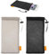 KSBBHDS 2 Stück Nylon-Netztaschen, Handytaschen, Kordelzugtaschen, atmungsaktive Netztaschen, Kordelzug-Aufbewahrungstaschen, geeignet für Mobiltelefone, Brillen, Kopfhörer usw. (Schwarz, Grau)