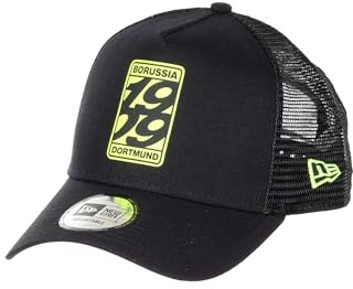 New Era Borussia Dortmund Cap Basecap Kappe Trucker verstellbar BVB Fußball Teamlogo