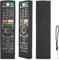Custodia Telecomando in Silicone Compatibile Con Sony Smart LCD/LED/3D TV RMT-TX100D RMT-TX300E RMF-TX310E RMF-TX300E RMT-TX200E RMF-TX200E Telecomando Copertura Protettiva Antiurto Con Nero e Cordino